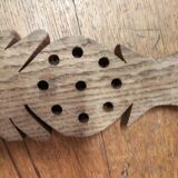 Decorative wooden relief