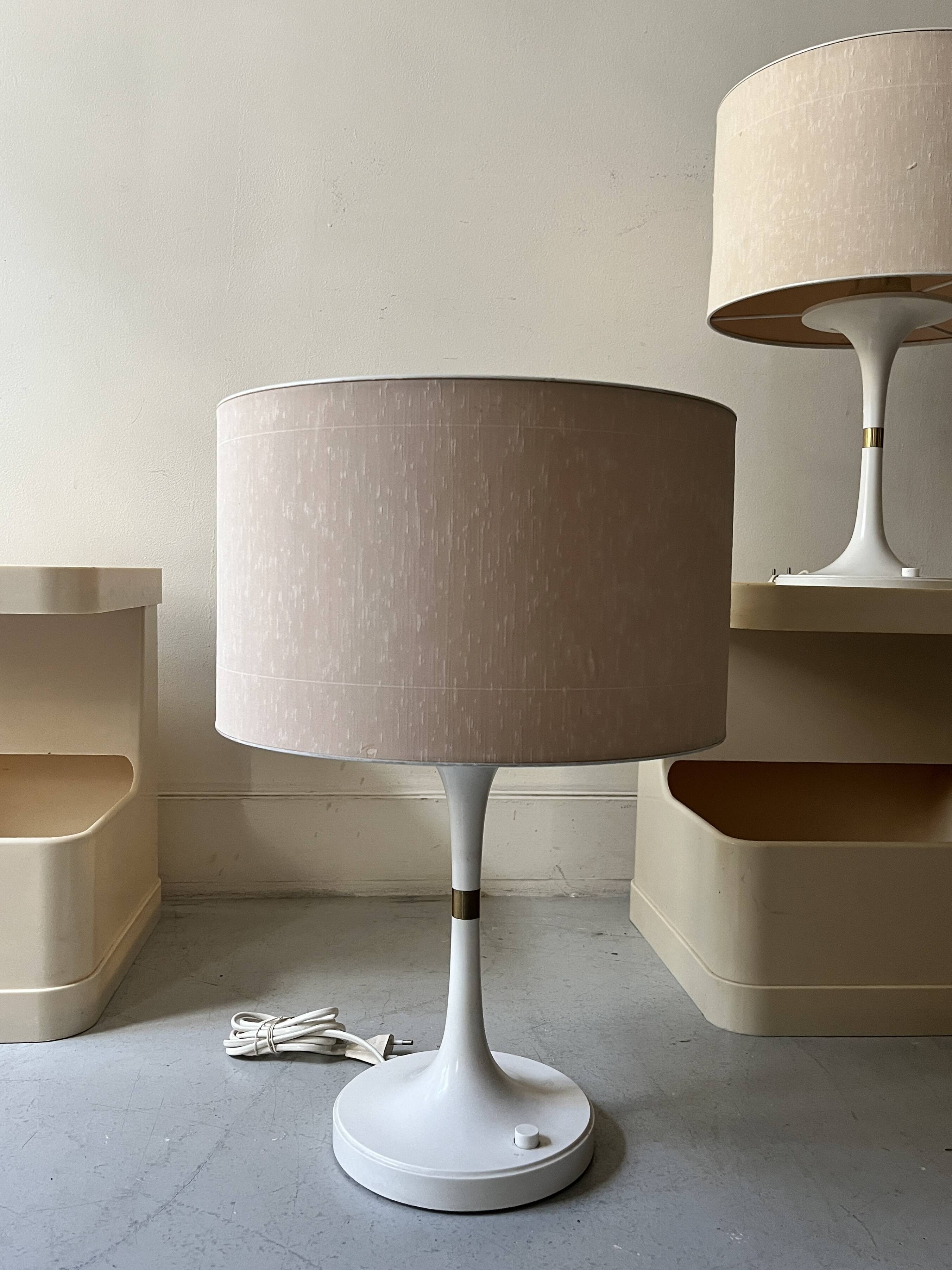 tulip table lamp ERCO, design 1970