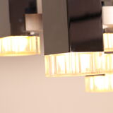 Ceiling light model 'Cubic' with 13 light units by Sciolari - Italy - 1970's