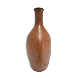 Vase en grès pyrité à trois faces vintage