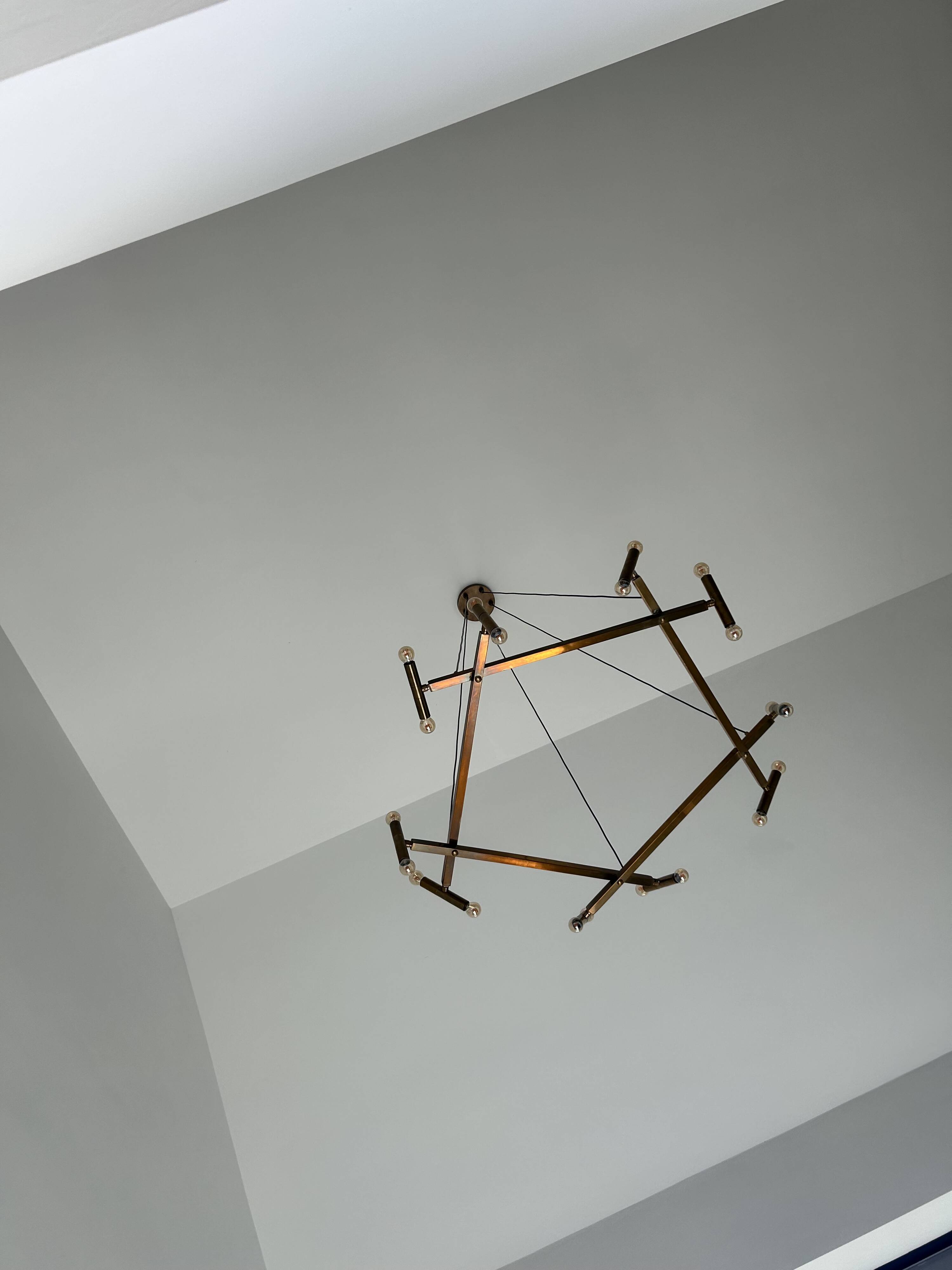 Large contemporary pendant light