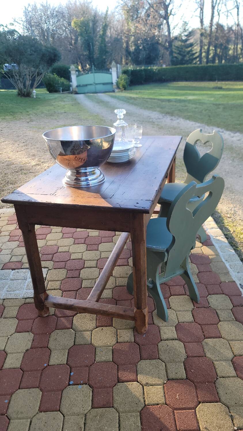 Old farm table