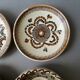 Set of 4 cups or Horezu pottery, signed