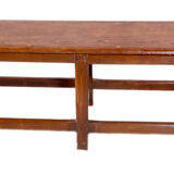 Ancient Burmese teak bench