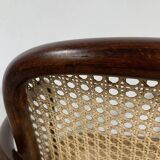 Ligna (Thonet A811), années 1930, Rotin, Vintage Set de 2