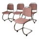 Lot de 4 chaises années 70