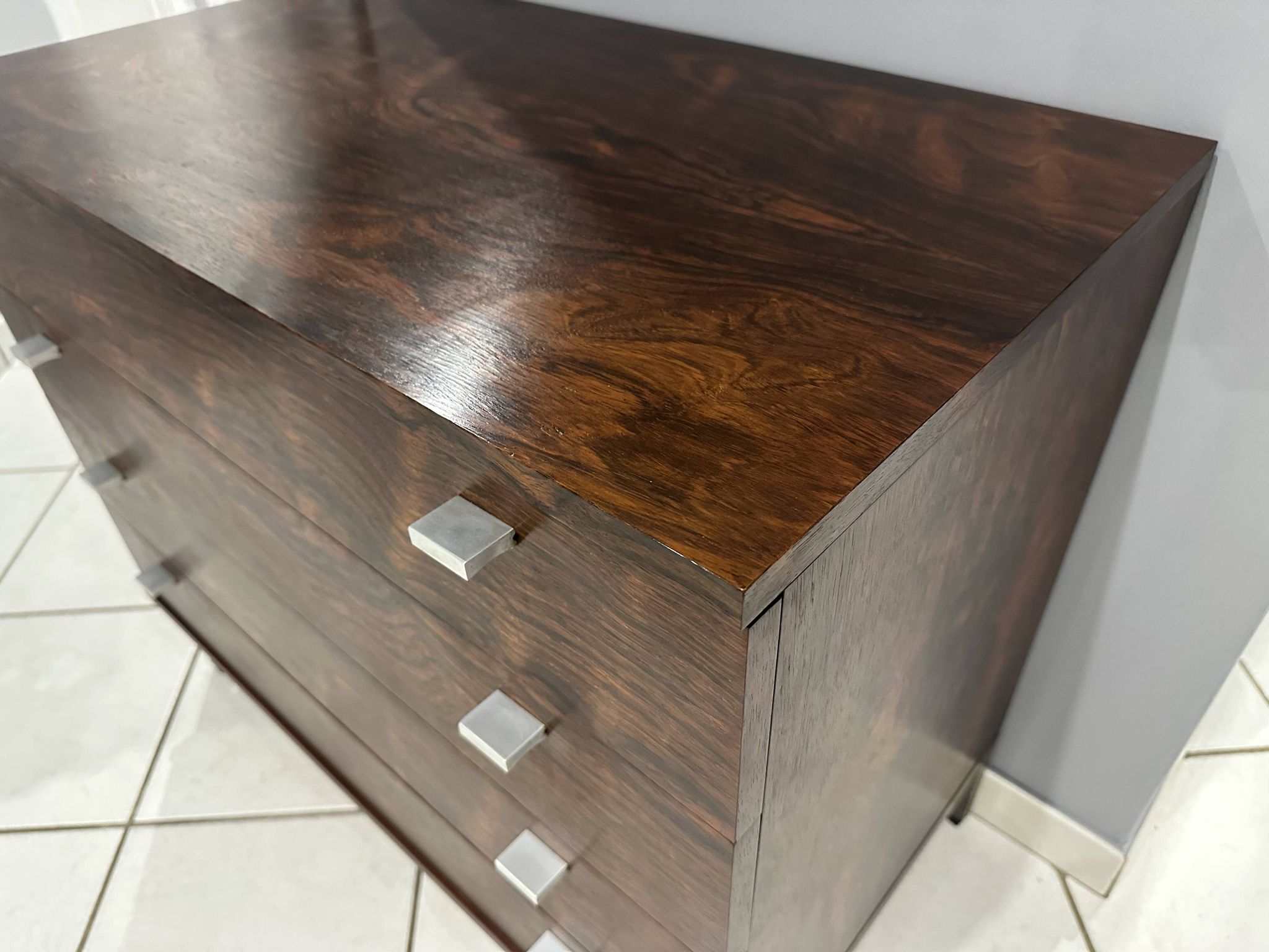 Scandinavian chest of drawers rosewood Denmark 1960