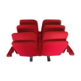 Old folding armchairs