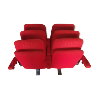 Old folding armchairs