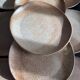 10 assiettes en grés