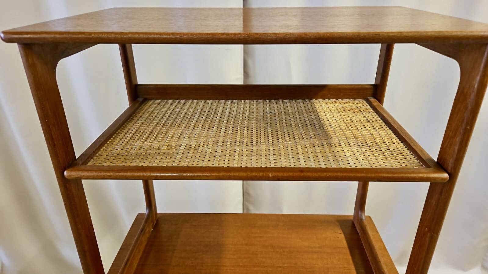 Danish vintage teak nest of tables by Johannes Andersen  1960s