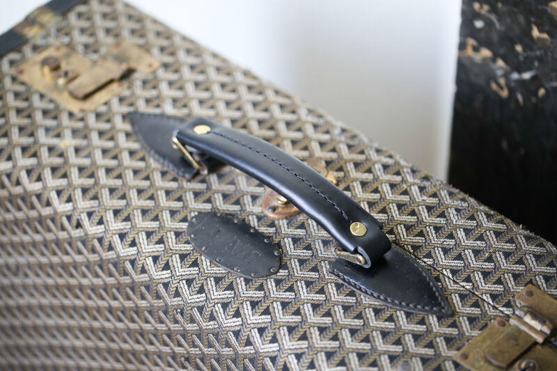 Goyard suitcase from the 1940s