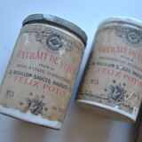 Lot of ceramic pots Felix Potin