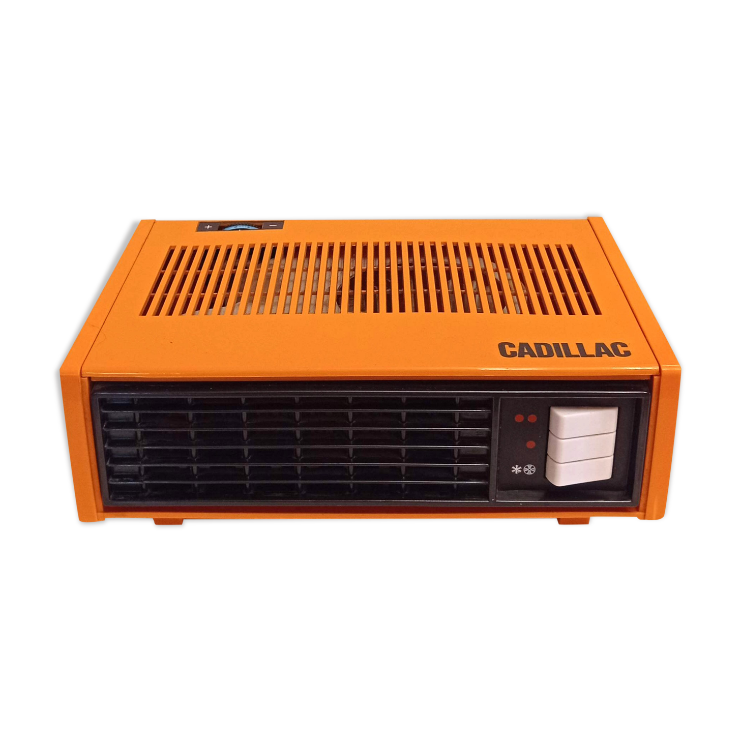 Ventilateur vintage cadillac orange