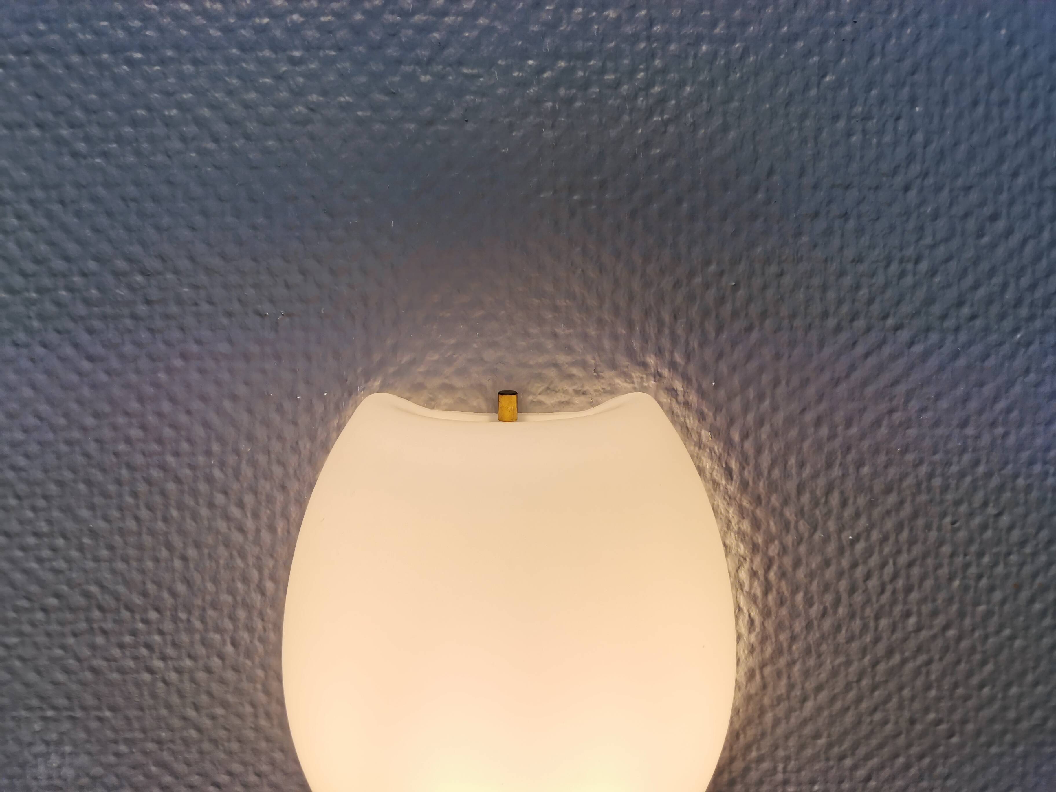 Rare wall lamps, model Vasa, designed by Jo Hammerborg in 1966 for Fog & Mørup Denmark.