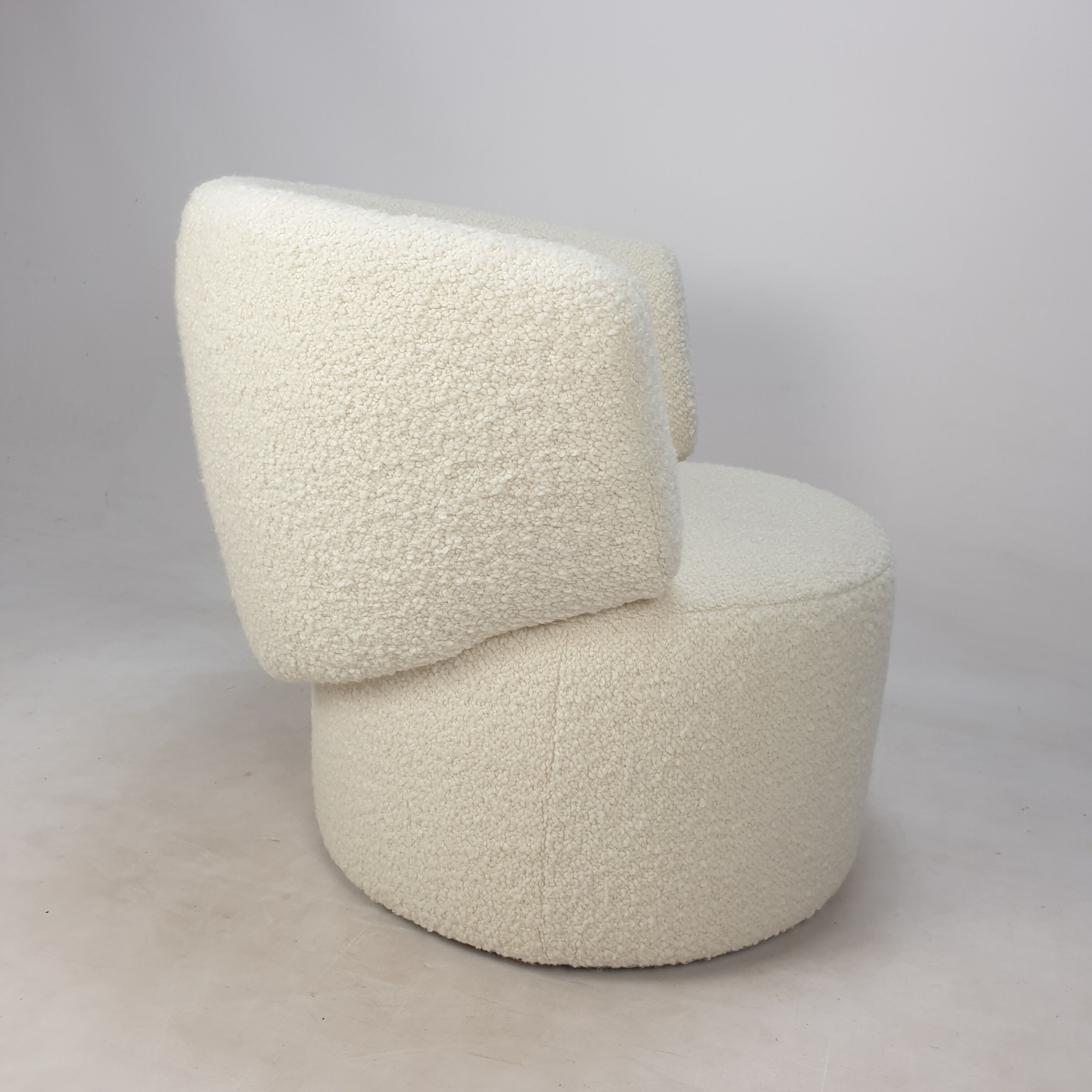 Ensemble de 2 chaises club et 1 pouf par rolf benz