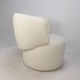 Ensemble de 2 chaises club et 1 pouf par rolf benz