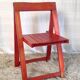 Chaise pliante design – années 70