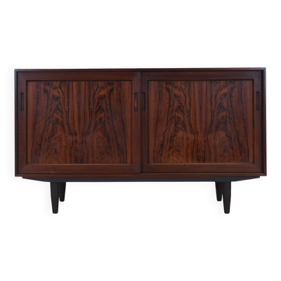 Cabinet en bois de rose, design danois, années 1970, fabriqué au Danemark