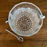 Ice bucket with tongs