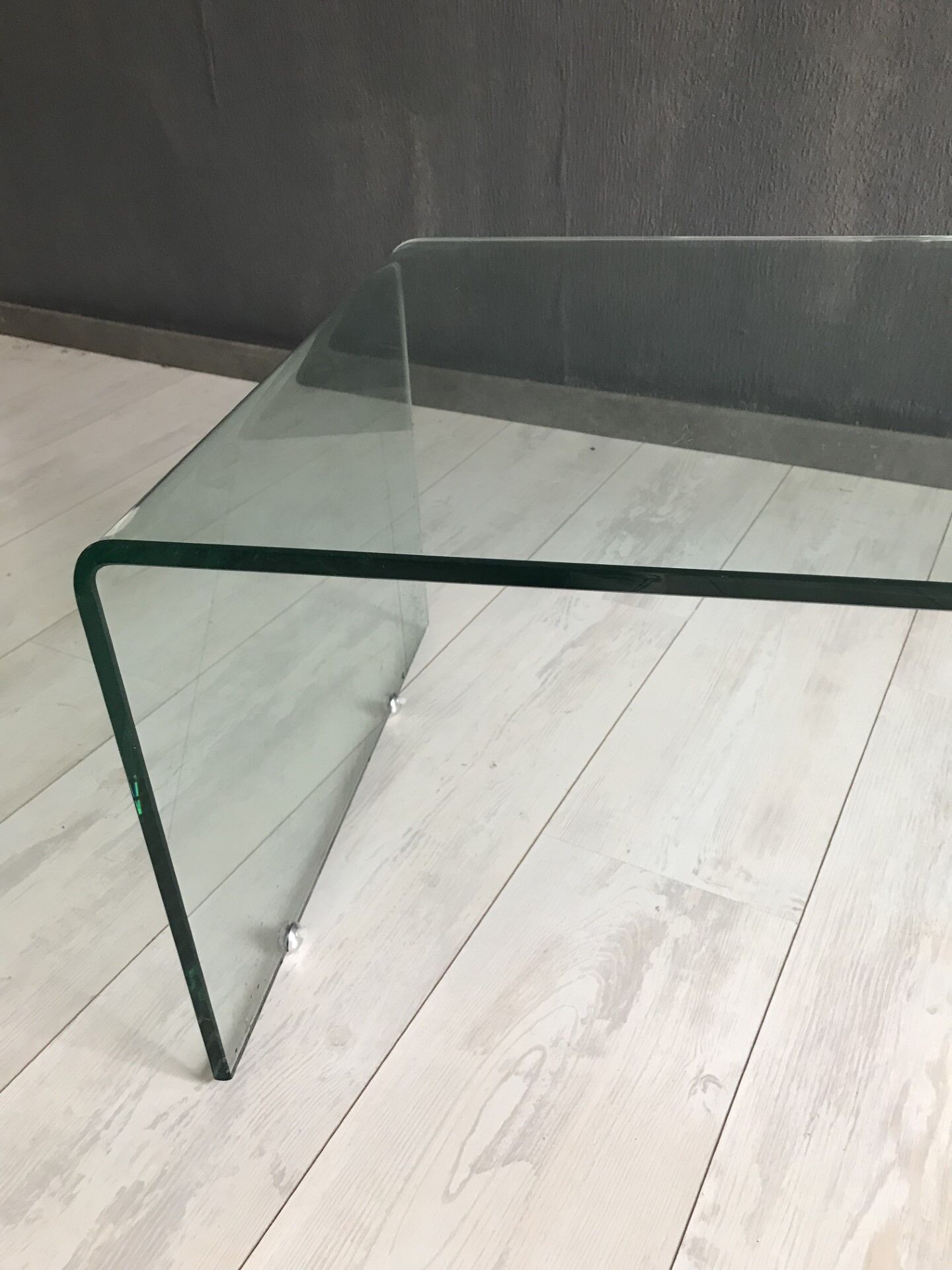 FIam Waterfall Glass Coffee Table