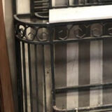 Art Deco wrought iron vestiary