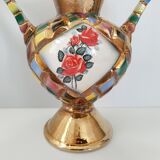 Vase arlequin vintage 1960