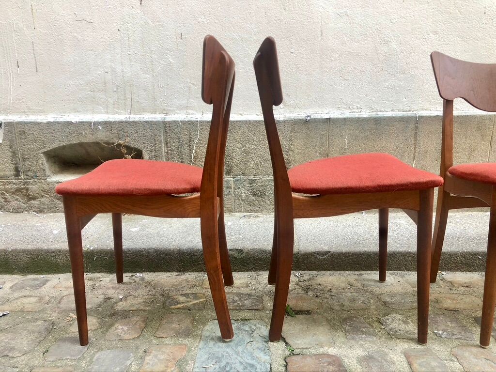 Chaises scandinaves vintage