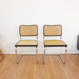 Pair of chairs by Marcel Breuer model B32