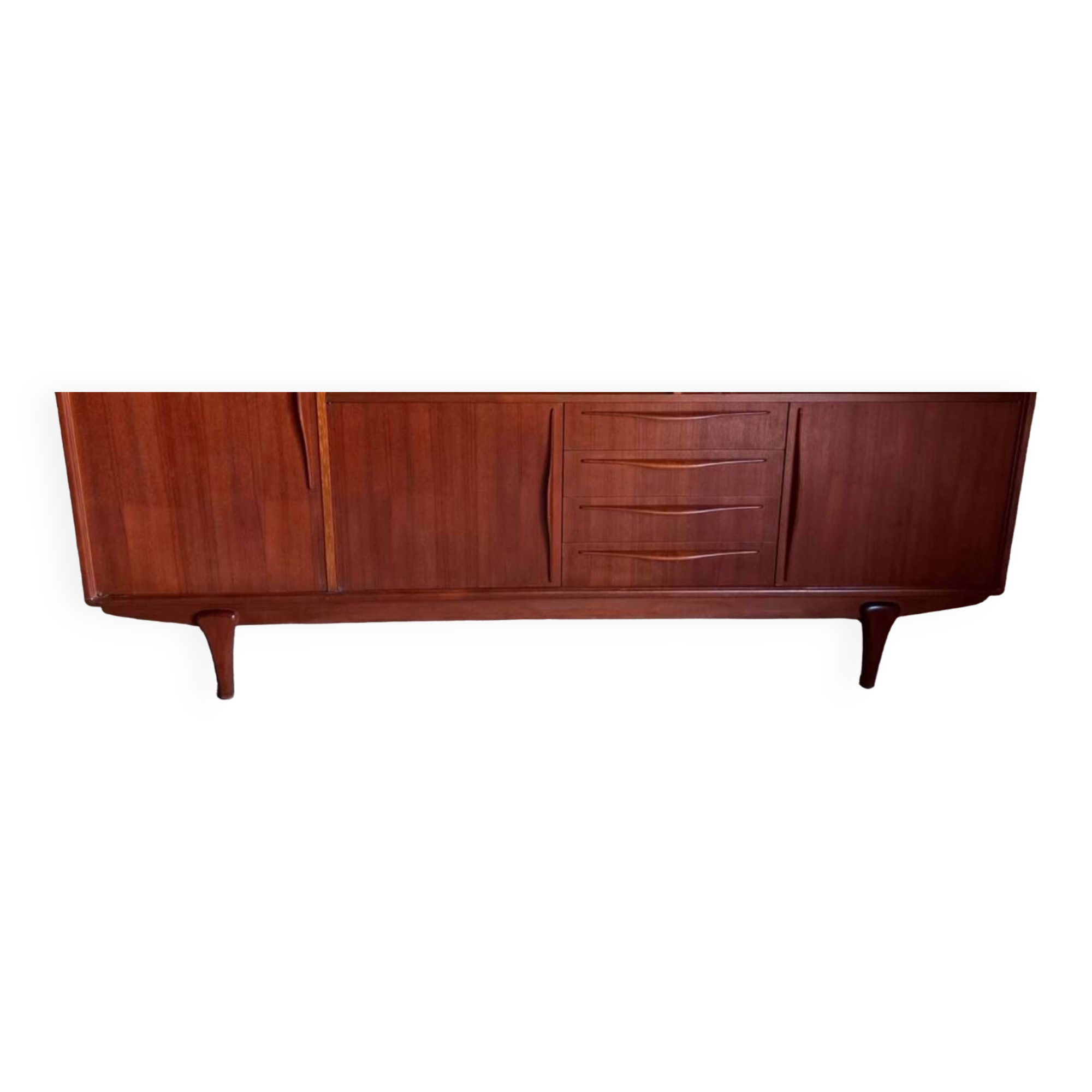 Vintage Scandinavian teak sideboard