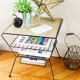 End magazine rack table