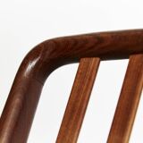 Svend Åge Madsen Teak Dining Chairs for Nørre Broby Cabinetmaker