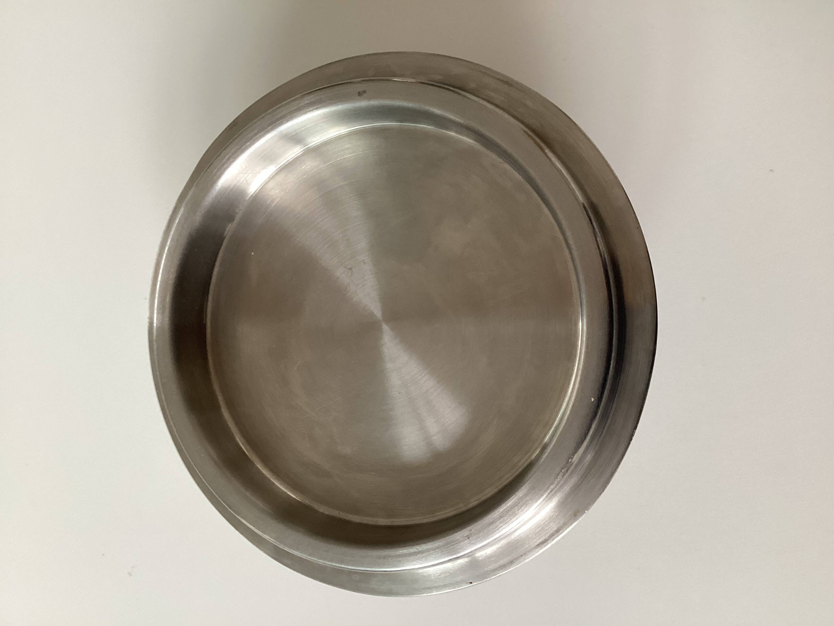 70's stainless steel bowling ball ice bucket