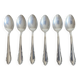 Small silver-plated metal spoons