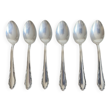 Small silver-plated metal spoons