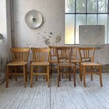8 chaises de bistrot Luterma