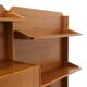 Wall unit with shelves, drawers and cabinets, 1960s.