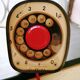 Red ERICOFON telephone