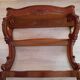 Serving console in mahogany style louis XV of Napoleon III period
