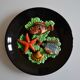 Assiette decor poissons vallauris annees 60