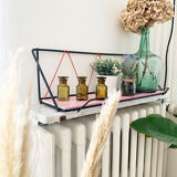 Scoubidou wall shelf