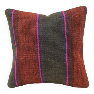 Turkish kilim cushion,30x30 cm,o-1069