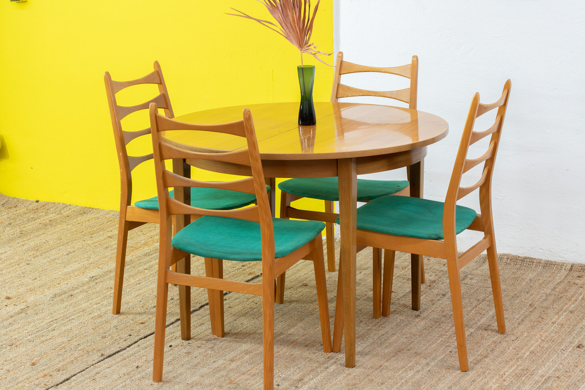 Vintage Scandinavian Table – 148 cm