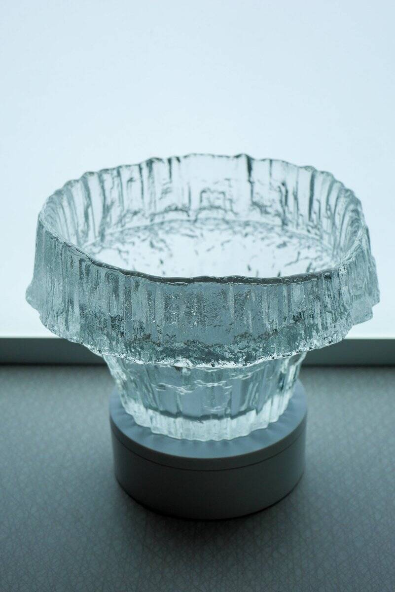 Stellaria art glass bowl by Tapio Wirkkala