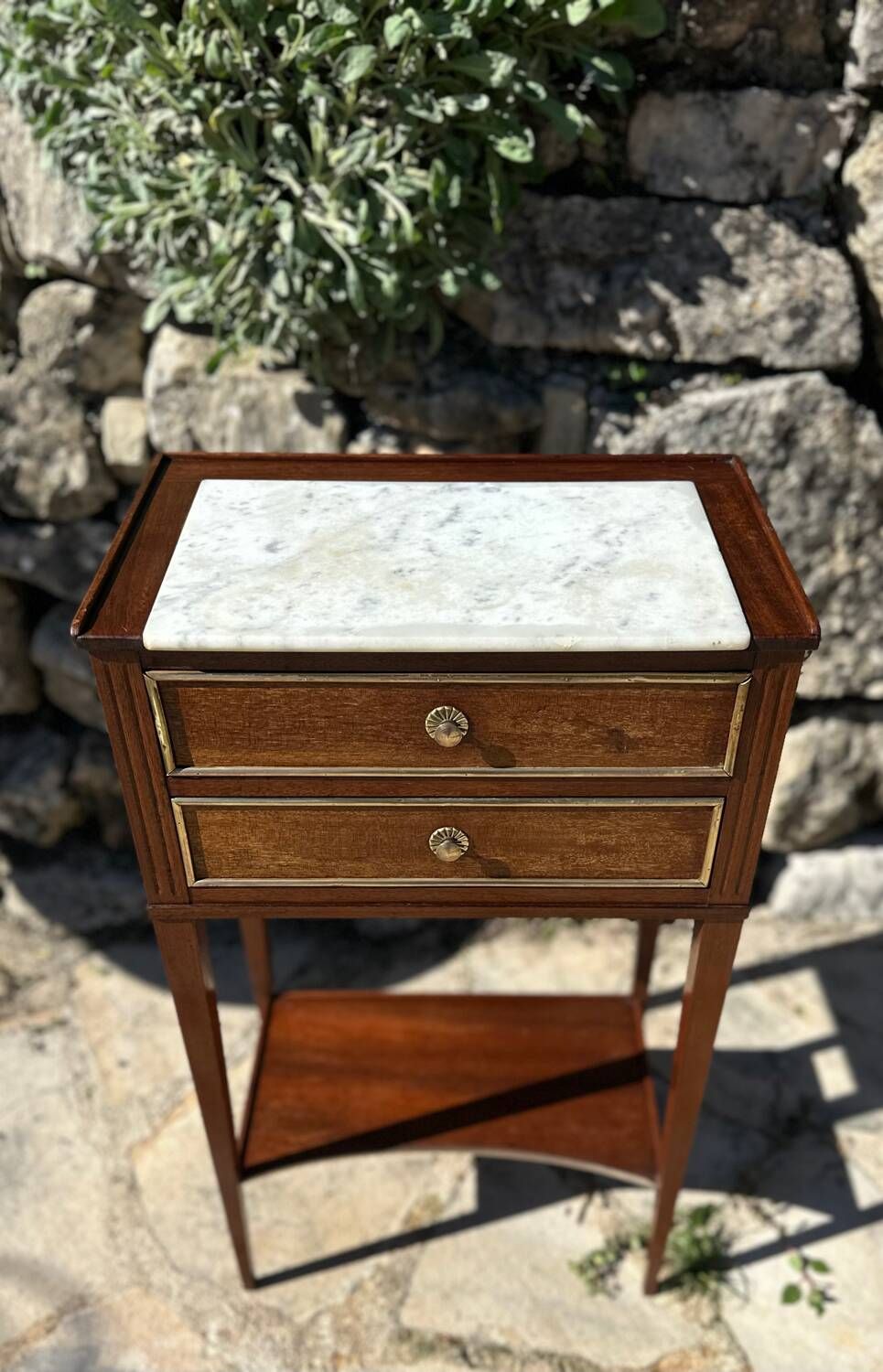 Small Louis XVI style Mahogany flying table | Selency