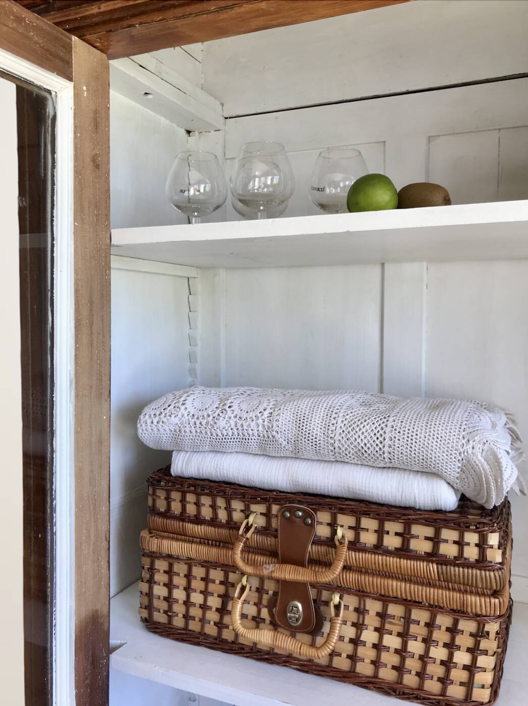 Display cabinet, dresser, antique wooden bookshelf.