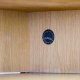 Oak bookcase by Hans J. Wegner for Ry Mobler, 1960