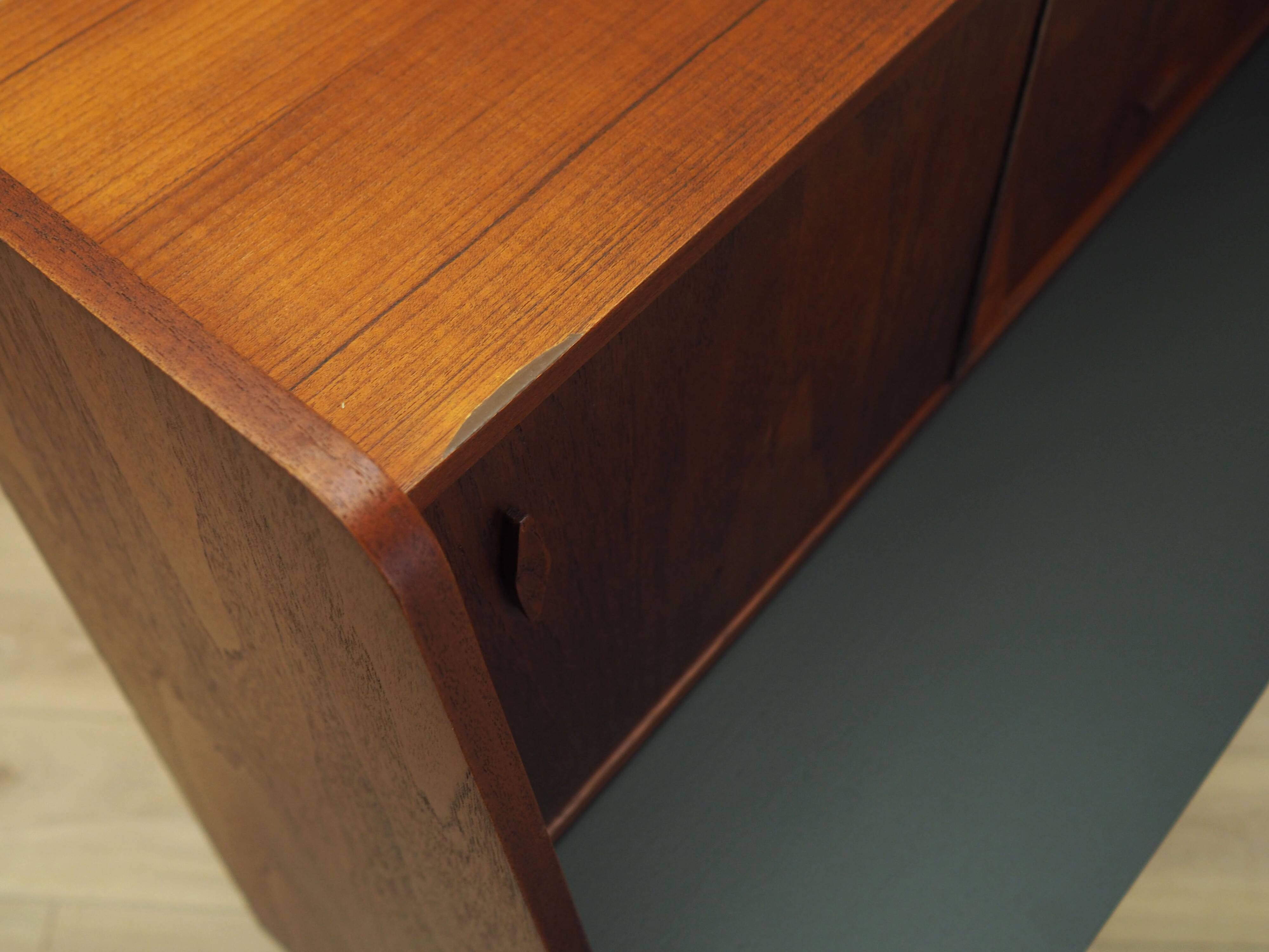 Secrétaire en teck, design danois, années 1970, production : Danemark
