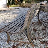 Limousin pubic bench called "shepherdess"