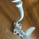 Enamelled cast iron hook